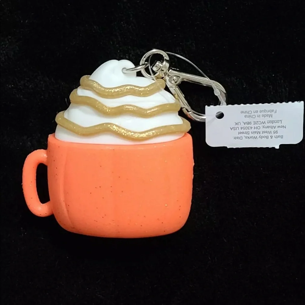 PUMPKIN SPICE LATTE SANITIZER HOLDER WITH GIFT BAG